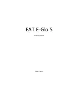 Euro Audio Team EAT E-glo S Owner'S Manual preview