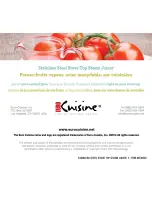 Preview for 16 page of Euro Cuisine EC9500 User Instructions