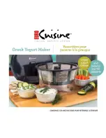 Preview for 15 page of Euro Cuisine GY60 Instruction Book