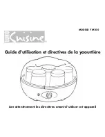 Предварительный просмотр 14 страницы Euro Cuisine YM100 Operating Instructions Manual