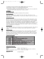 Preview for 13 page of EURO FARM 17460 Operating And Safety Instructions Manual