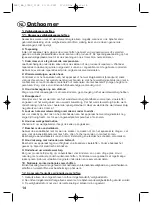 Preview for 14 page of EURO FARM 17460 Operating And Safety Instructions Manual