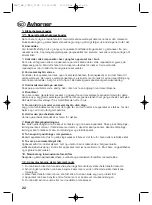 Preview for 22 page of EURO FARM 17460 Operating And Safety Instructions Manual