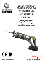 Предварительный просмотр 1 страницы Euro garden 150319.01 Original Instructions Manual