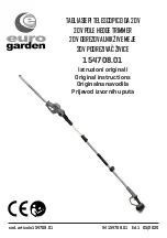 Предварительный просмотр 1 страницы Euro garden 154708.01 Original Instructions Manual