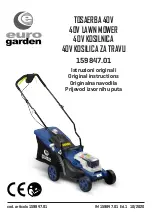 Предварительный просмотр 1 страницы Euro garden 159847.01 Original Instructions Manual