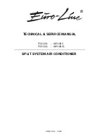 Предварительный просмотр 1 страницы Euro-Line AE512SC Technical And Service Manual