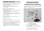 Предварительный просмотр 1 страницы Euro-Pro 1100H Dressmaker Instruction Manual