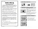 Предварительный просмотр 3 страницы Euro-Pro 1100H Dressmaker Instruction Manual