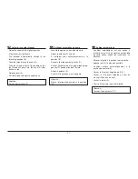 Предварительный просмотр 34 страницы Euro-Pro 6130A LCD Instruction Manual