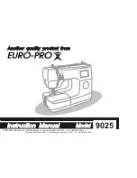 Preview for 1 page of Euro-Pro 9025 Instruction Manual