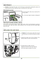 Preview for 52 page of Euro-Pro 9105 Instruction Manual