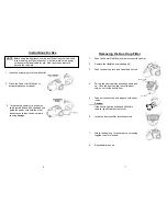 Preview for 4 page of Euro-Pro BAGLESS SHARK EP78 Use And Care Instructions Manual