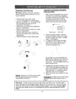 Предварительный просмотр 7 страницы Euro-Pro Bagless Stick Shark EP601 HEPA Owner'S Manual