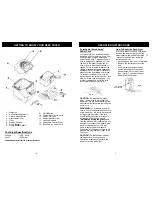 Preview for 4 page of Euro-Pro Bravetti F1011H Owner'S Manual