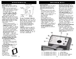 Preview for 8 page of Euro-Pro Bravetti F1052B Owner'S Manual