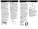 Preview for 12 page of Euro-Pro Bravetti F1052B Owner'S Manual