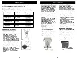 Preview for 14 page of Euro-Pro Bravetti F1052B Owner'S Manual