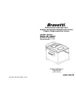 Euro-Pro Bravetti F1100B Owner'S Manual preview