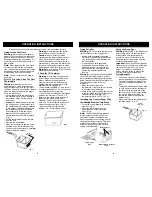 Preview for 3 page of Euro-Pro Bravetti F1100B Owner'S Manual