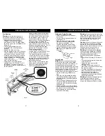 Preview for 4 page of Euro-Pro Bravetti F1100B Owner'S Manual