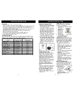 Preview for 5 page of Euro-Pro Bravetti F1100B Owner'S Manual