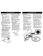 Preview for 8 page of Euro-Pro Bravetti F1100B Owner'S Manual