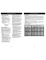 Preview for 9 page of Euro-Pro Bravetti F1100B Owner'S Manual