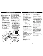 Preview for 13 page of Euro-Pro Bravetti F1100B Owner'S Manual