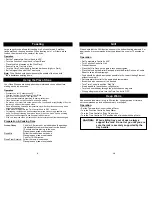 Preview for 6 page of Euro-Pro BRAVETTI JO287HL Owner'S Manual