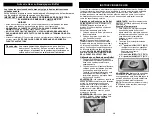 Preview for 6 page of Euro-Pro Bravetti KP400B Owner'S Manual