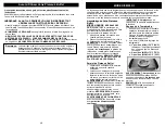 Preview for 9 page of Euro-Pro Bravetti KP400B Owner'S Manual