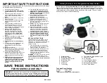 Preview for 2 page of Euro-Pro Bravetti Professional KC272B Owner'S Manual