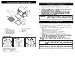 Предварительный просмотр 3 страницы Euro-Pro bravetti TO156BL Owner'S Manual