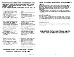 Preview for 6 page of Euro-Pro Bravetti TT200NB Instruction Manual