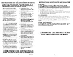 Preview for 10 page of Euro-Pro Bravetti TT200NB Instruction Manual