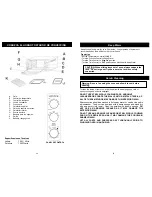 Предварительный просмотр 9 страницы Euro-Pro CONVECTION TOASTER OVEN Owner'S Manual