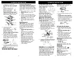 Preview for 5 page of Euro-Pro CW250H Owner'S Manual