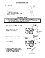 Preview for 6 page of Euro-Pro CYCLONIC CANISTER EP239 Use And Care Instructions Manual