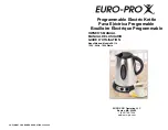 Euro-Pro EK119 Owner'S Manual preview