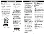 Preview for 4 page of Euro-Pro EK119 Owner'S Manual