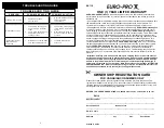 Preview for 5 page of Euro-Pro EK119 Owner'S Manual