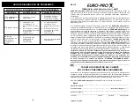 Preview for 9 page of Euro-Pro EK119 Owner'S Manual