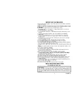 Preview for 3 page of Euro-Pro EP133S Use And Care Instructions Manual