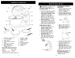 Предварительный просмотр 6 страницы Euro-Pro EP585L Owner'S Manual