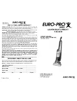 Preview for 1 page of Euro-Pro EP621H Owner'S Manual