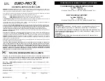 Preview for 11 page of Euro-Pro EP6312H Owner'S Manual