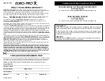 Preview for 12 page of Euro-Pro EP6312H Owner'S Manual