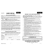 Предварительный просмотр 10 страницы Euro-Pro EP704 Use And Care Instructions Manual