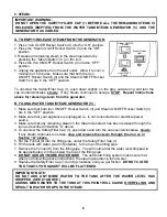 Предварительный просмотр 7 страницы Euro-Pro EP8015 Use And Care Instruction Manual